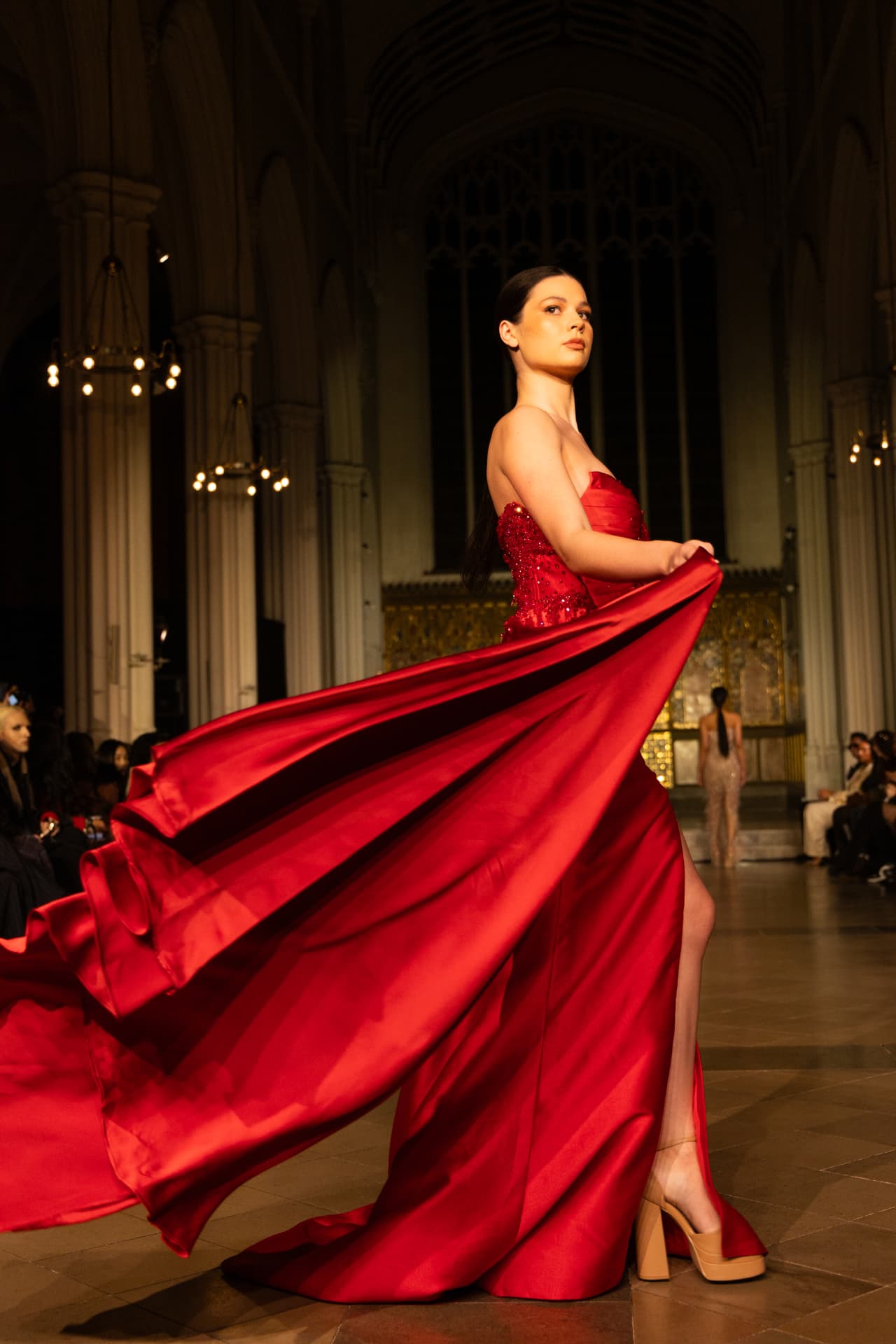Art Hearts runway look