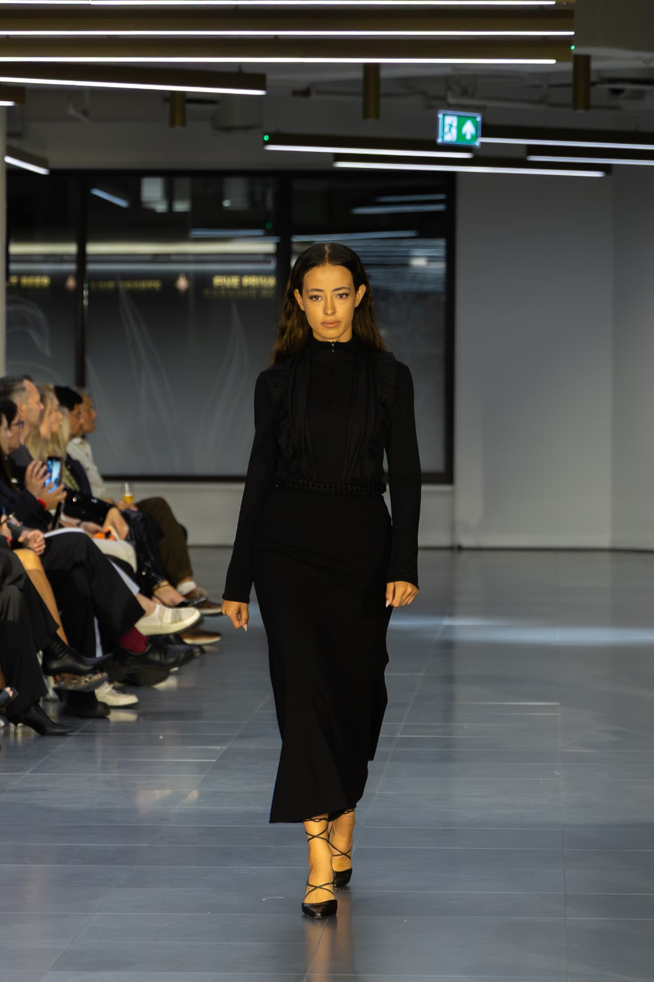 Delegan runway look